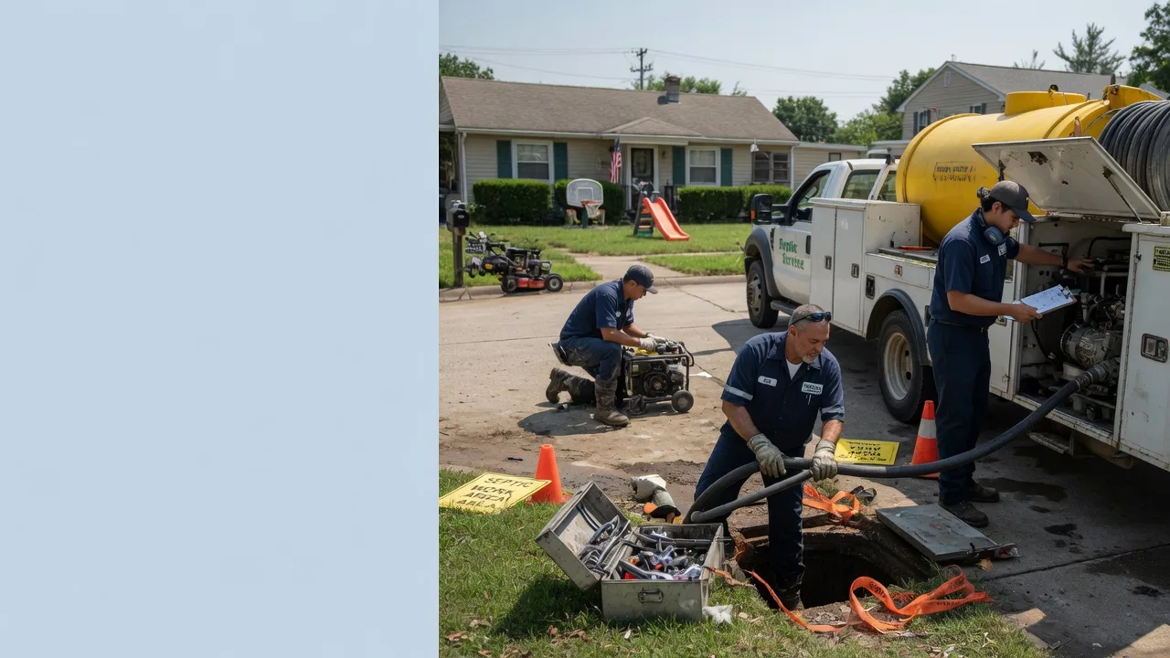 Septic Tank Pumping in Center Point, TX near me